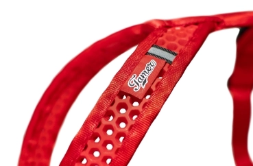 SOFTY Geschirr - Größe 7 - rot/rot